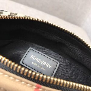 Burberry Vintage Check Cotton Camera Bag 9