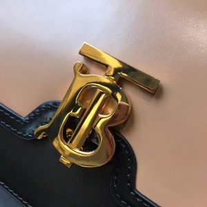 Burberry two-tone small leather tb bag 13