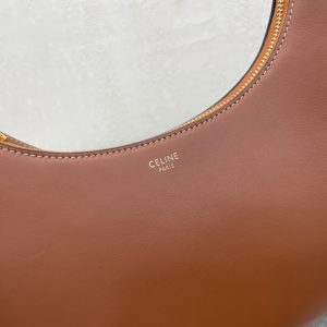 CELINE AVA STRAP medium smooth calfskin handbag 11
