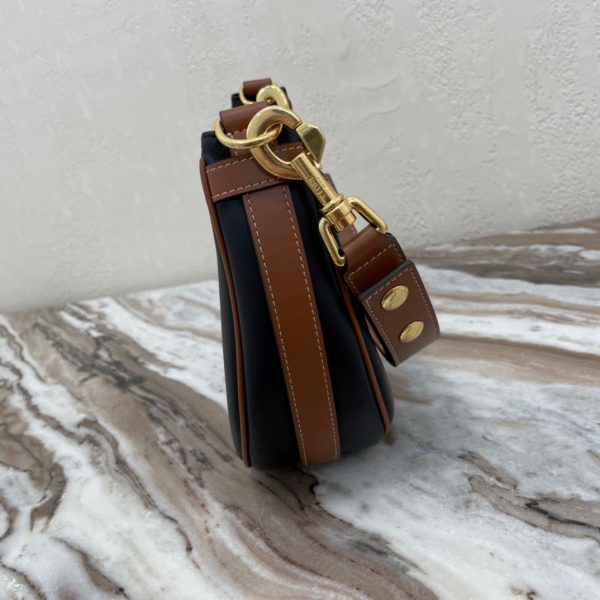 CELINE AVA STRAP medium smooth calfskin handbag 5