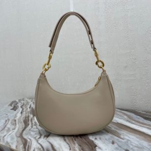 CELINE AVA STRAP medium smooth calfskin handbag 12