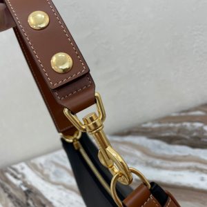 CELINE AVA STRAP medium smooth calfskin handbag 14