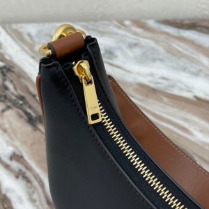 CELINE AVA STRAP medium smooth calfskin handbag 15