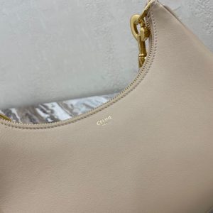CELINE AVA STRAP medium smooth calfskin handbag 17