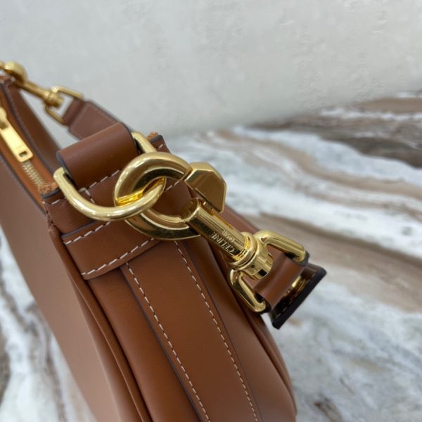 CELINE AVA STRAP medium smooth calfskin handbag 9
