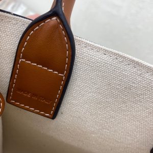 CELINE CABAS TRIOMPHE🛍Canvas MiNi Vertical Handbag 11