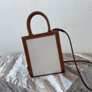 CELINE CABAS TRIOMPHE🛍Canvas MiNi Vertical Handbag 18