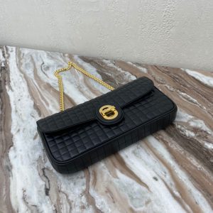 CELINE CHAIN ​​SULKY medium quilted lamb leather handbag 17