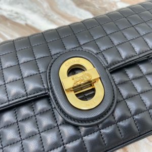 CELINE CHAIN ​​SULKY medium quilted lamb leather handbag 14