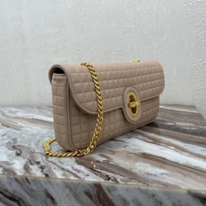 CELINE CHAIN ​​SULKY medium quilted lamb leather handbag 18