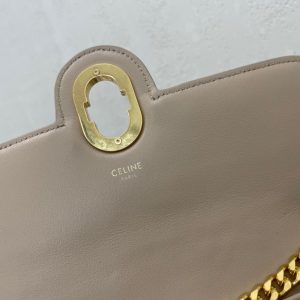 CELINE CHAIN ​​SULKY medium quilted lamb leather handbag 19