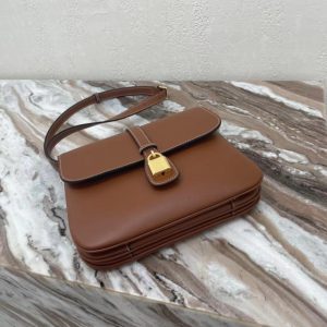 CELINE TABOU medium smooth calfskin handbag 9