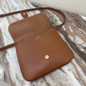 CELINE TABOU medium smooth calfskin handbag 12