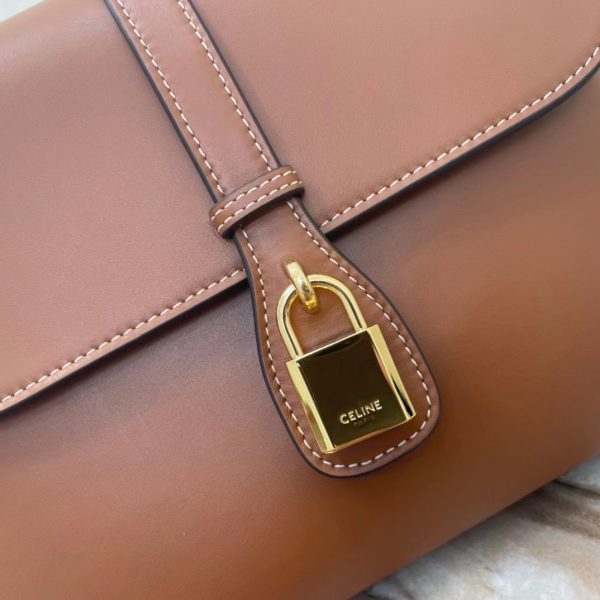 CELINE TABOU medium smooth calfskin handbag 6