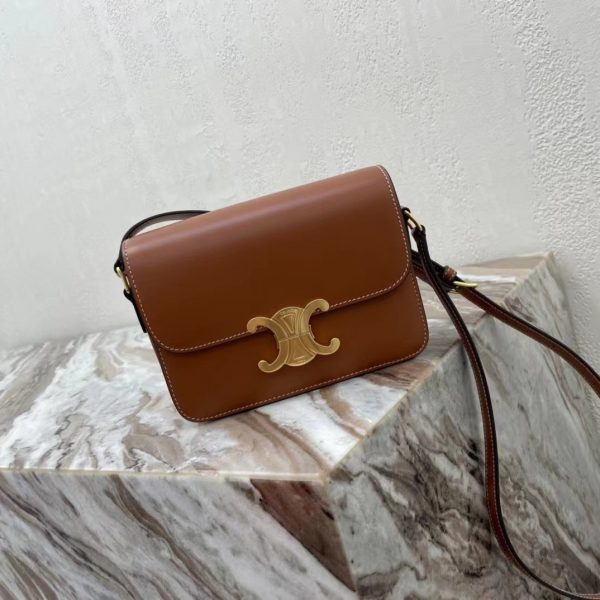 CELINE TEEN TRIOMPHE calfskin handbag 10