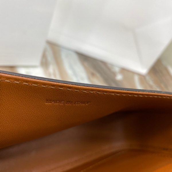 CELINE TRIOMPHE logo printed calf leather shoulder bag 9