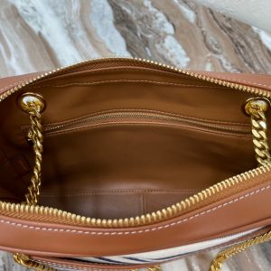CELINE TRIOMPHE medium PATAPANS handbag in artificial leather 13
