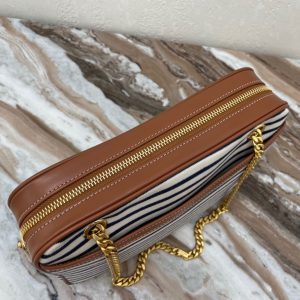 CELINE TRIOMPHE medium PATAPANS handbag in artificial leather 16