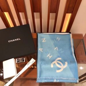CHANEL CASHMERE SCARF 8