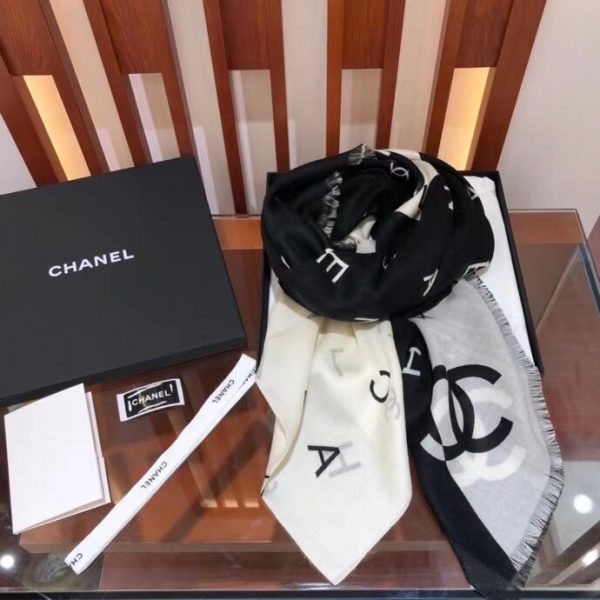 CHANEL CASHMERE SCARF 1