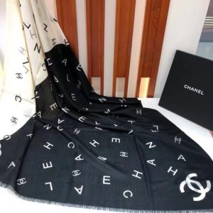 CHANEL CASHMERE SCARF 9