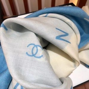 CHANEL CASHMERE SCARF 11