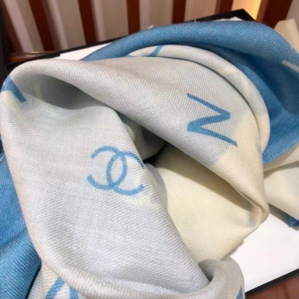 CHANEL CASHMERE SCARF 5