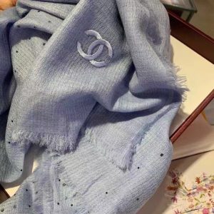 CHANEL CASHMERE SCARF 8