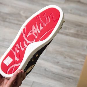 CHRISTIAN LOUBOUTIN Spike Accents Suede Sneakers 11