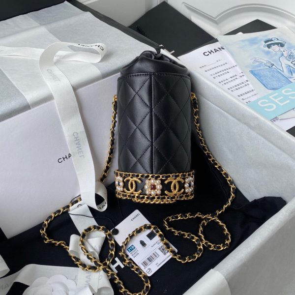 Chanel high-end handmade imitation chain AP2257 bucket water bottle bag 10