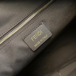 FENDI Big F fabric men's bag 10
