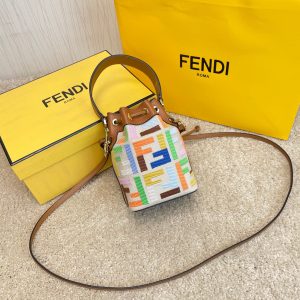 FENDI MON TRESOR leather mini-bag 13