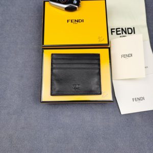 Fendi Embossed Monster Eye Card Case 11