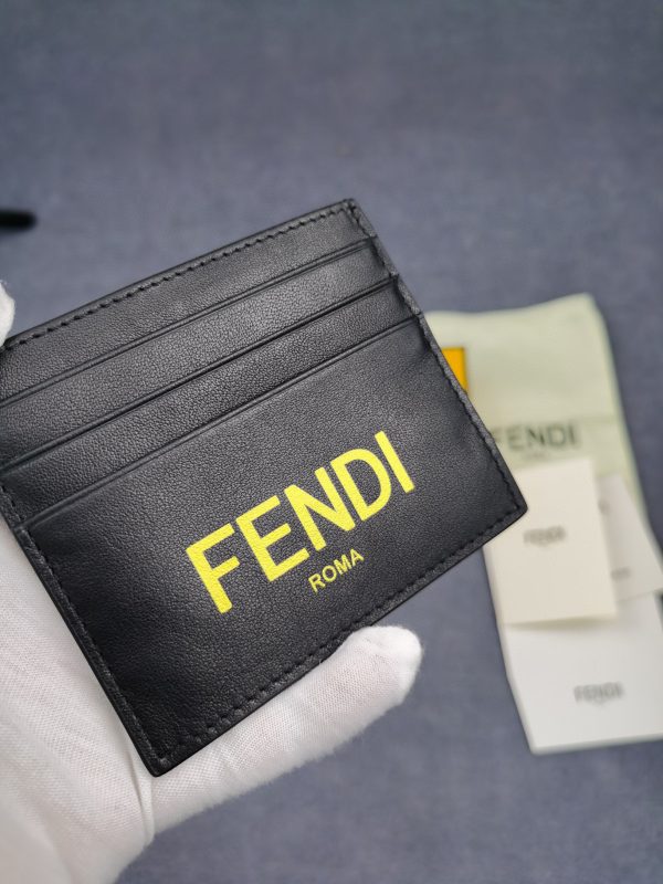Fendi logo-print cardholder 2