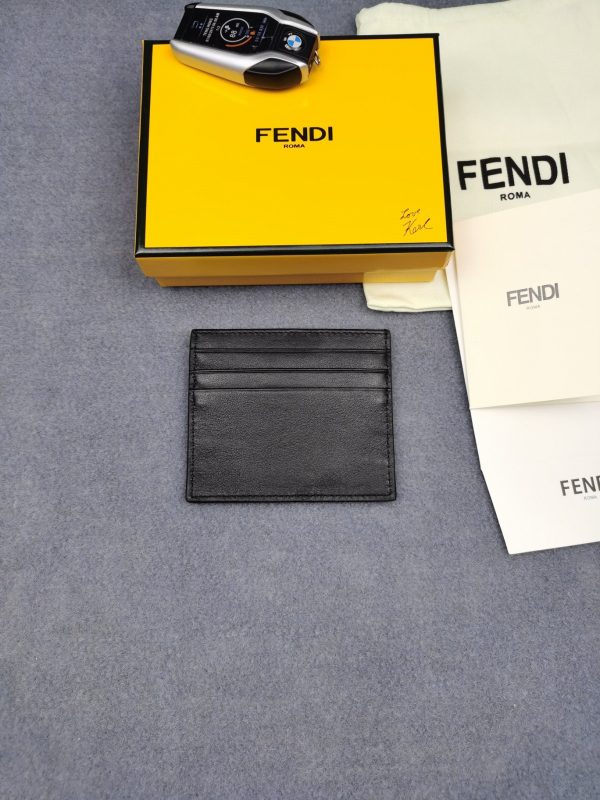 Fendi logo-print cardholder 3