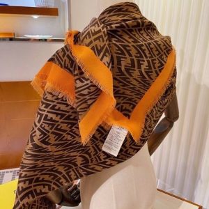 Fendi new cashmere shawl 7