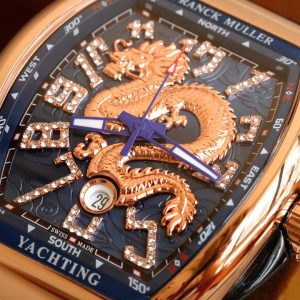 Franck Muller FM Vanguard Yachting V45 blue gold Watch 14
