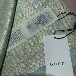 GUCCI GG wool jacquard scarf 7