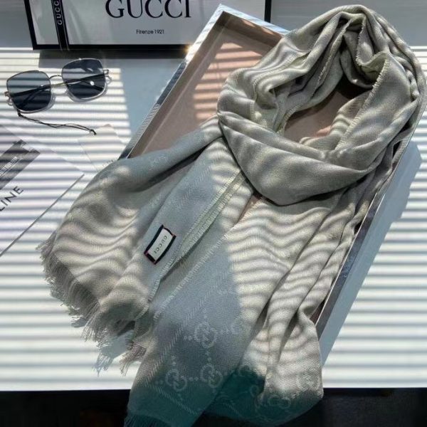 GUCCI GG wool scarf 1