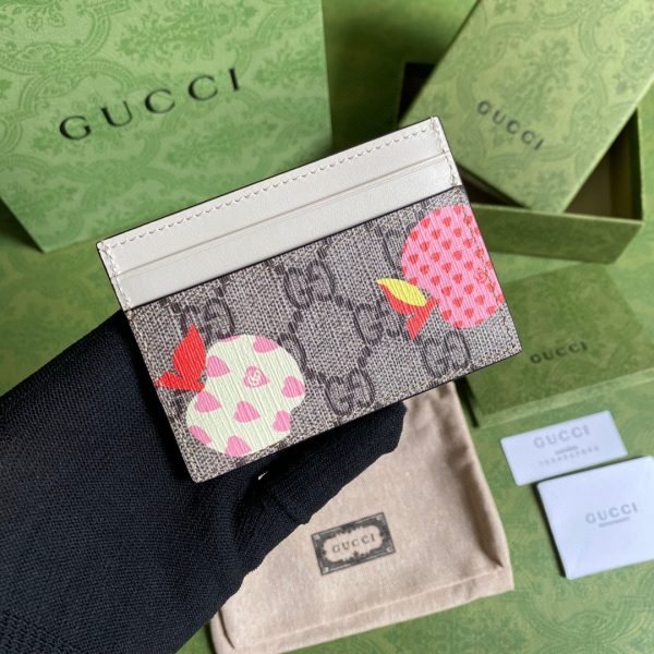 Gucci Les Pommes Card Case Wallet 7