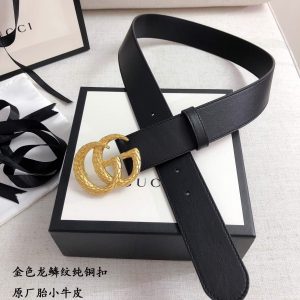 Gucci Original Order gold bling Belts 17