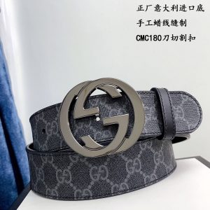 Gucci Purchasing Goods Level 93B260 dark gray Belts 18