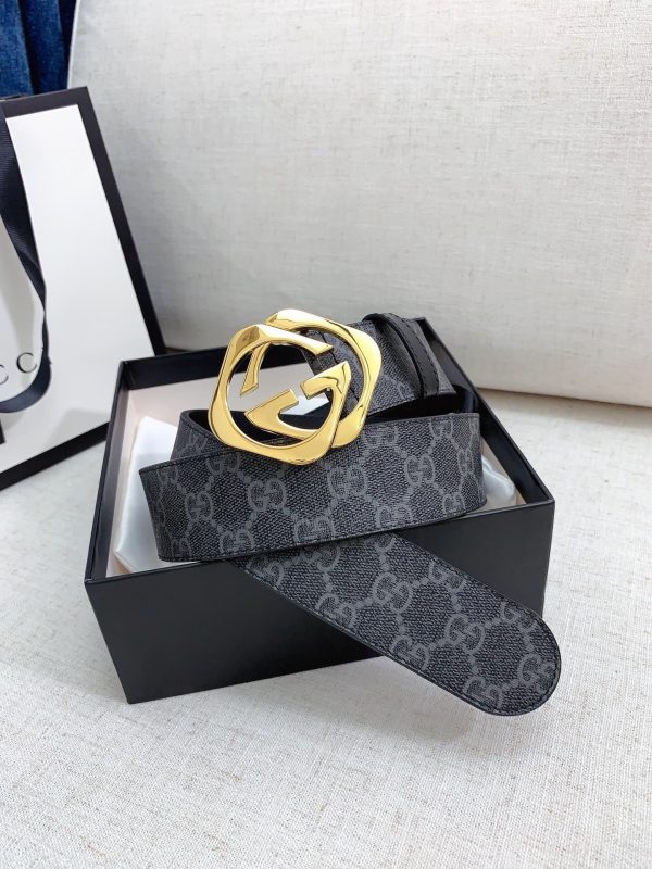 Gucci Purchasing Goods Level 93B260 gold square Belts 1