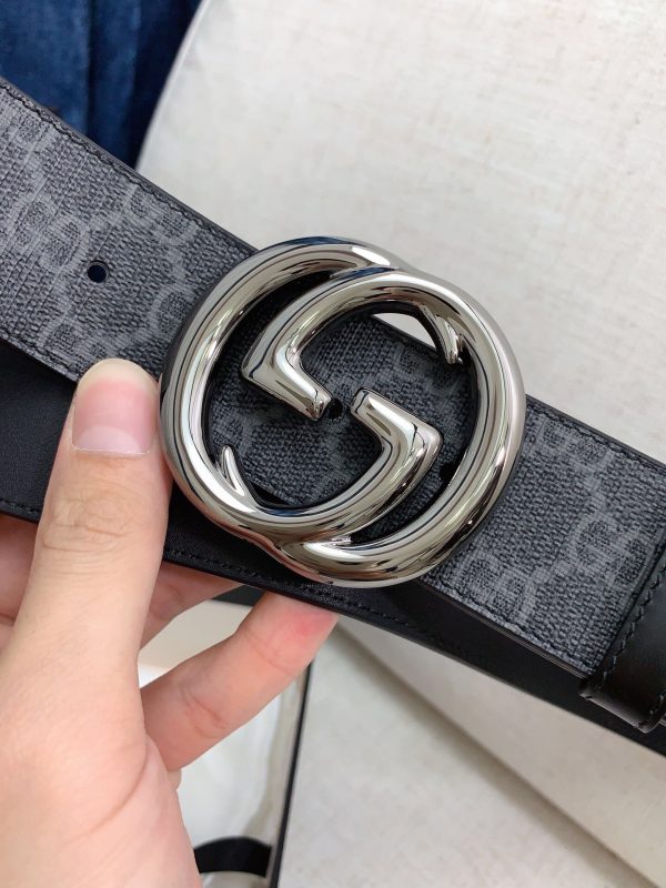 Gucci Purchasing Goods Level 93B260 gray Belts 2