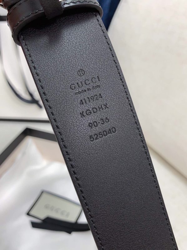 Gucci Purchasing Goods Level 93B260 gray Belts 5