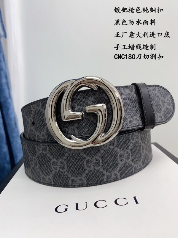 Gucci Purchasing Goods Level 93B260 gray Belts 7