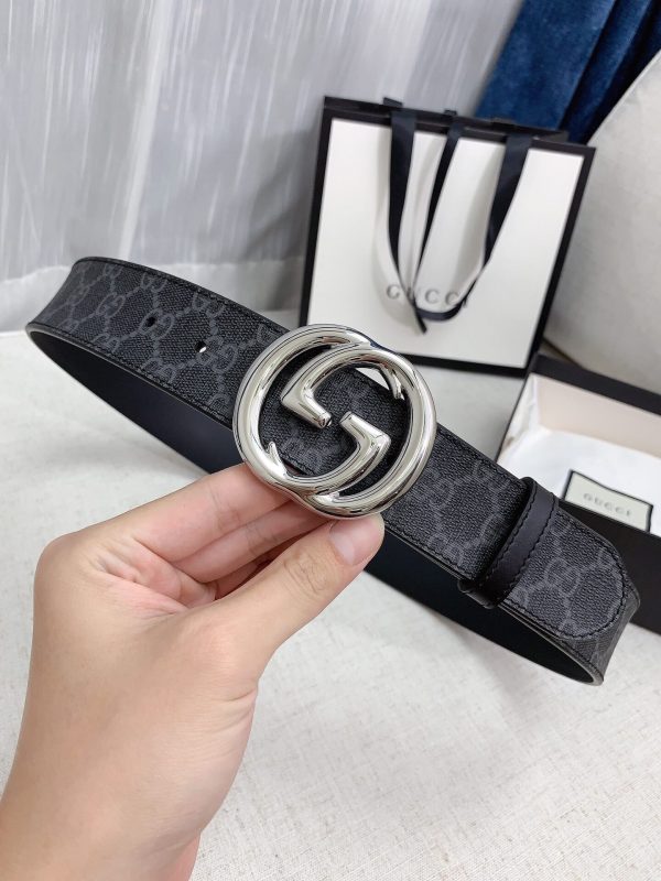 Gucci Purchasing Goods Level 93B260 silver Belts 2