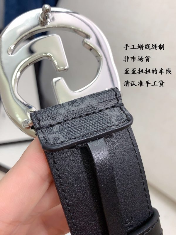 Gucci Purchasing Goods Level 93B260 silver Belts 5