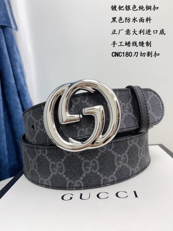 Gucci Purchasing Goods Level 93B260 silver Belts 7
