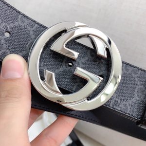 Gucci Purchasing Goods Level Genuine 93B260 silver Belts 11
